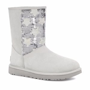 NIB UGG Classic Sequin Stars Short Boot size 6